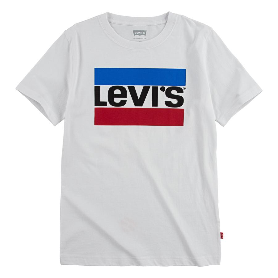 Levi's® T-shirt med logo dreng hvid