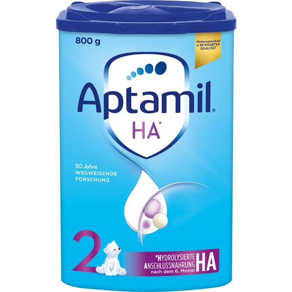 Aptamil Folgemilch HA 2 mit hydrolisiertem Eiweiß 800 g nach dem 6. Monat