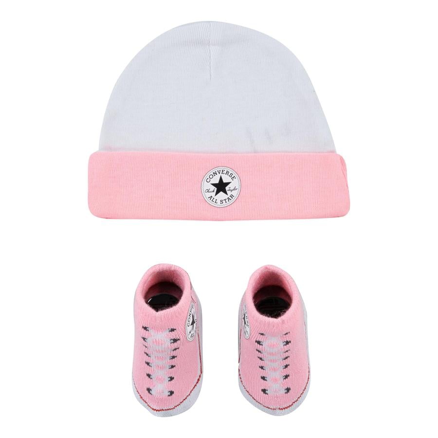 Converse Set hoed en laarzen roze