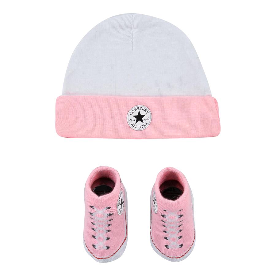 Converse Ställ in hatt och stövlar rosa