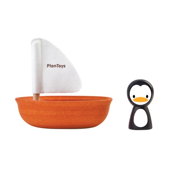 Plan Toys Segelboot Pinguin 
