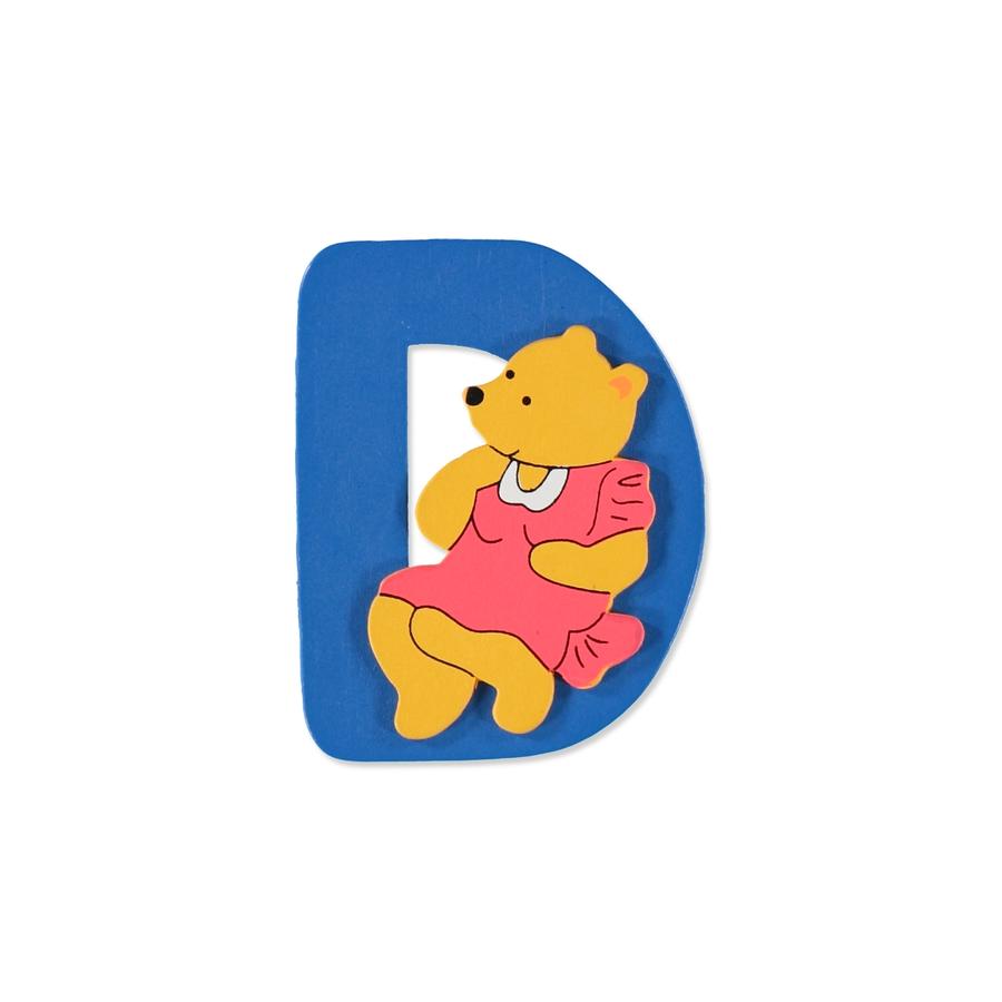 BIECO Medvědí písmenko "D"