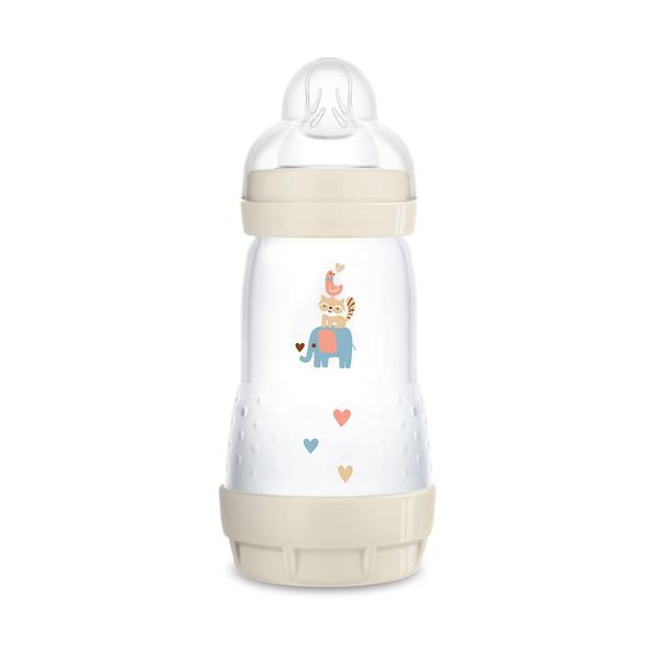 MAM Baby Bottle Easy Start Anti-Colic 260 ml, 0+ miesięcy, Elephant