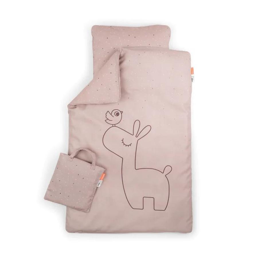 Done by Deer ™ Lalee beddengoed set roze 100 x 130cm