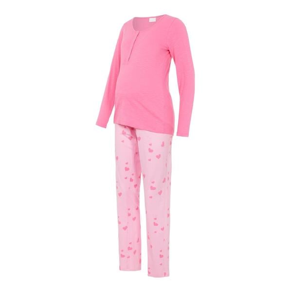 mama;licious Pyjamas til gravide MLMIRA LIA Sea Pink