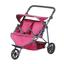 Knorrtoys Zwillingspuppenwagen Duo - "berry" rosa