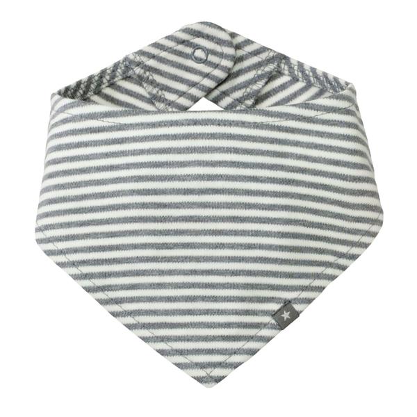 STACCATO  Scarf mid grey melange striped 