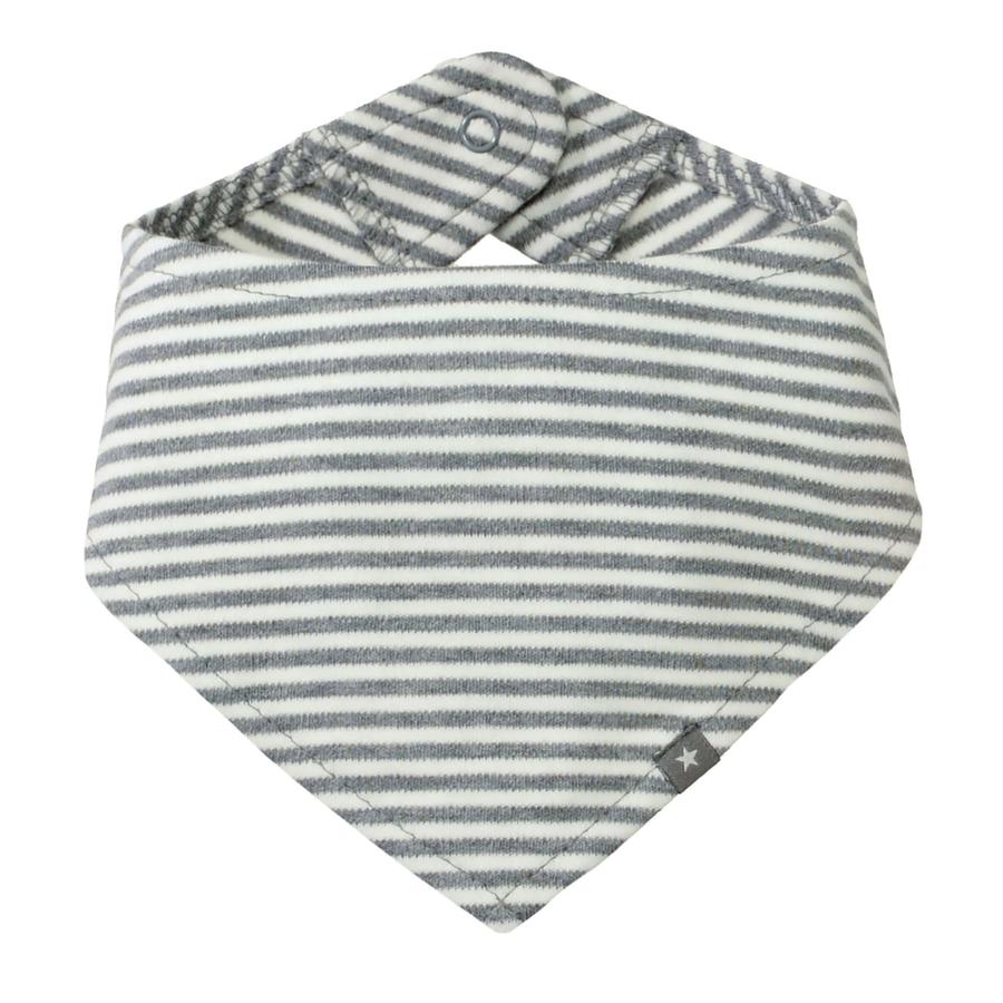 STACCATO  Scarf mid grey melange striped 