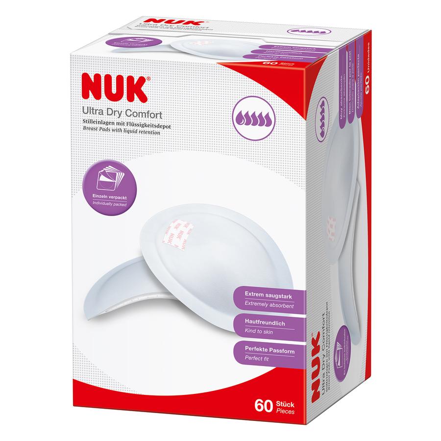 NUK Ultra Dry Comfort Coppette assorbilatte  (confezione da 60)