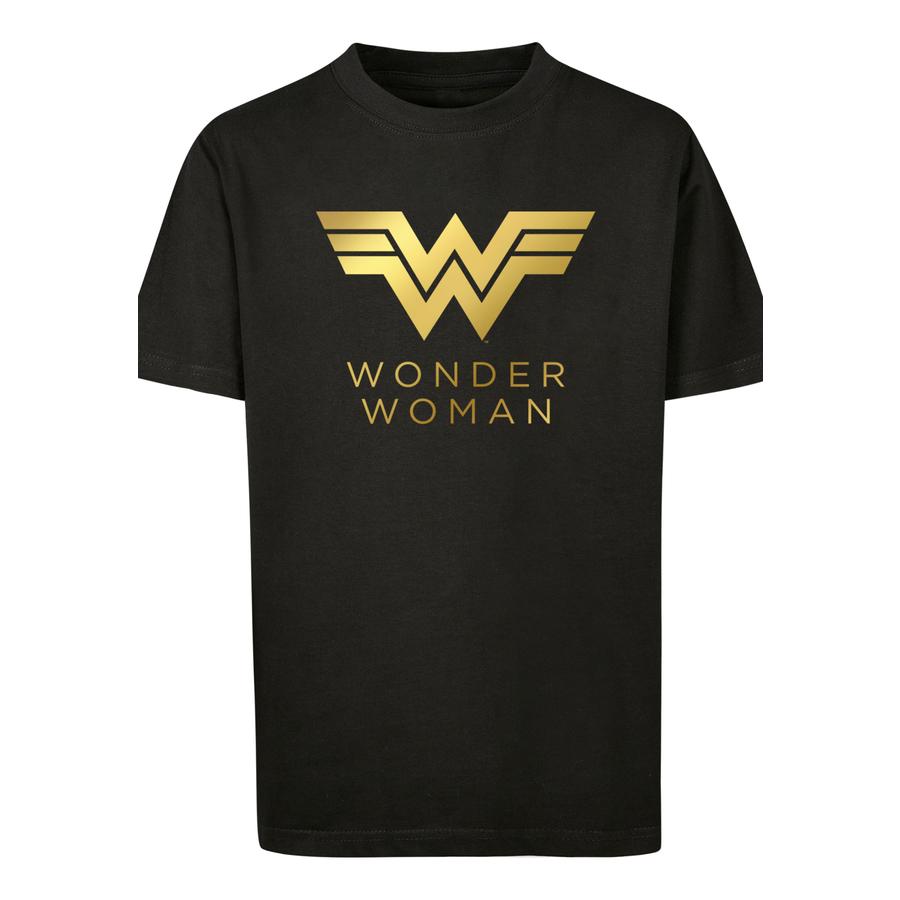 F4NT4STIC T-Shirt DC Comics Wonder Woman 84 Golden Logo schwarz