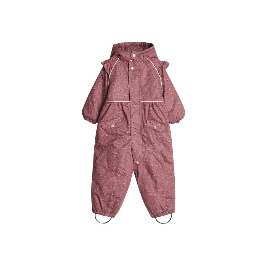 Hust &amp; Claire snow overall Purple Fig