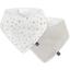 Alvi ® Triangle tørklæde 2-pack Aqua Dot grå/hvid