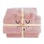 Alvi ® Badning Poncho Ansigter Pink 60 x 60 cm
