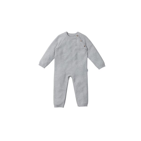 Fred's Overall Baby Strick grau mel
