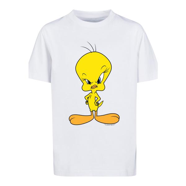 F4NT4STIC T-Shirt Looney Tunes Angry Tweety weiß