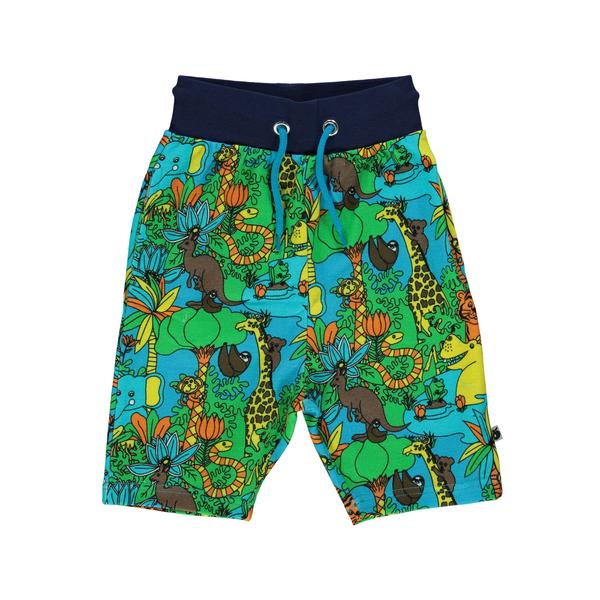 Smafolk Shorts Jungle ocean blue