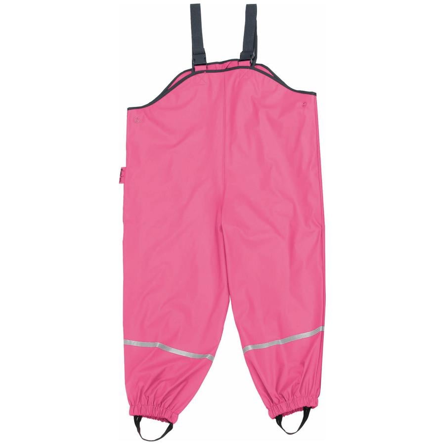 Playshoes Girls Regenhose pink mit Textilfutter