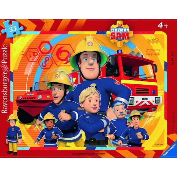Ravensburger Frame puzzle - Sam, brannmannen