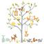 RoomMates® Wandsticker - Waldtiere auf dem Baum