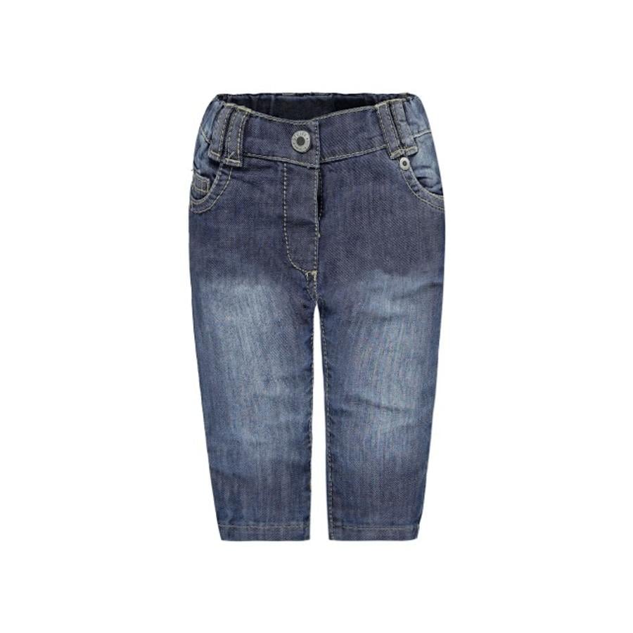 STEIFF Jean-byxor för flickor blå denim