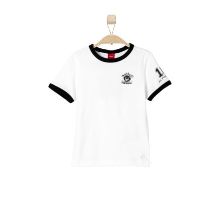 s.OLIVER Boys T-Shirt Wildekerle blanc