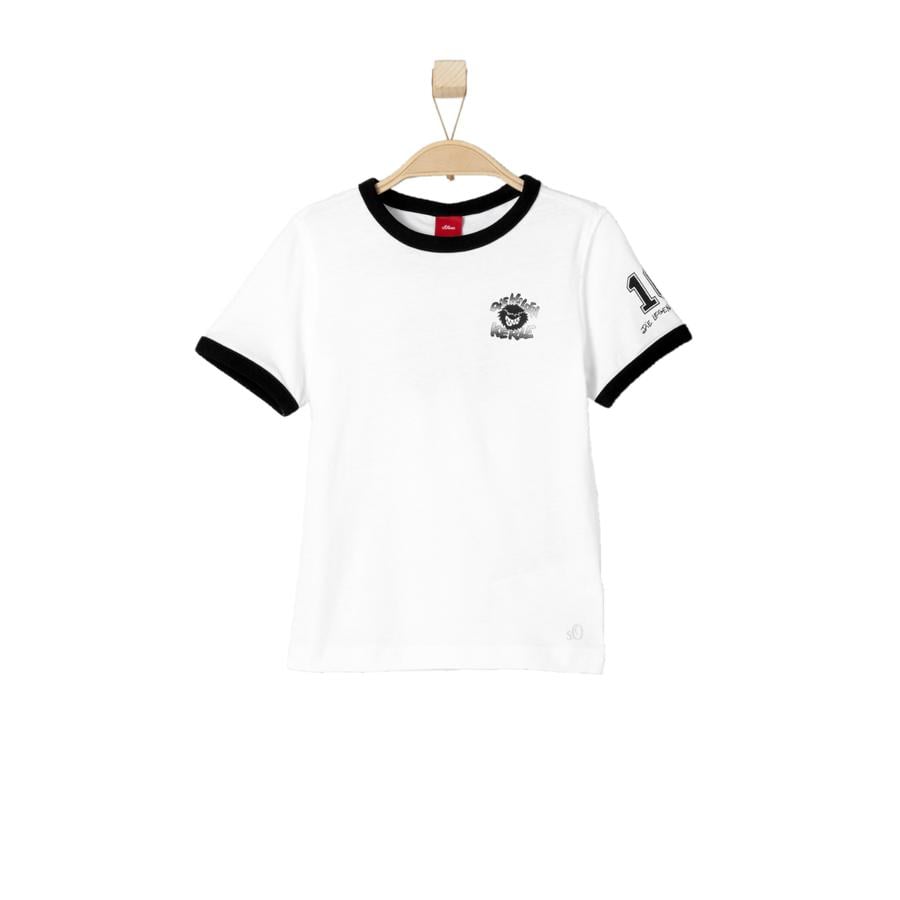 s.OLIVER Boys T-Shirt Wildekerle white