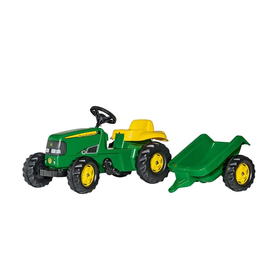 ROLLY TOYS rollyKid Traktori peräkärryllä John Deere 012190