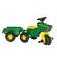 ROLLY TOYS rollykid John Deere Traktor z przyczepą rollyKid Trailer 052769