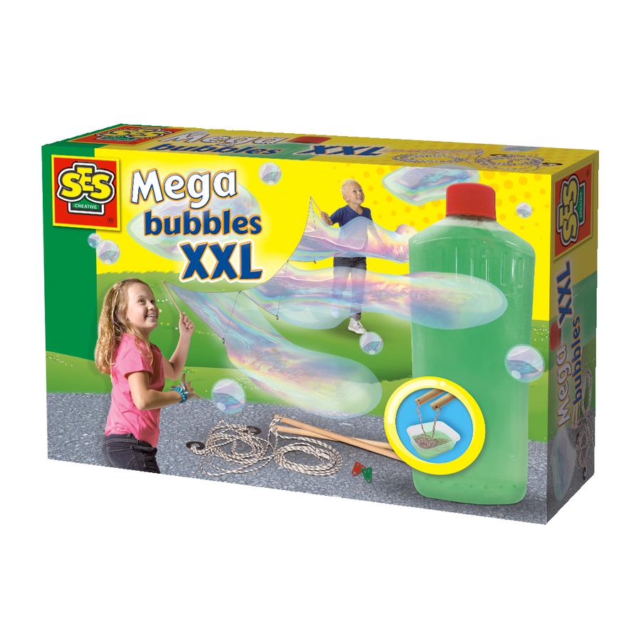 SES Creative® Riesenseifenblasen Set - Mega bubbles XXL