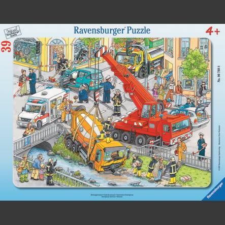 Ravensburger Rahmenpuzzle - Rettungseinsatz 39 Teile