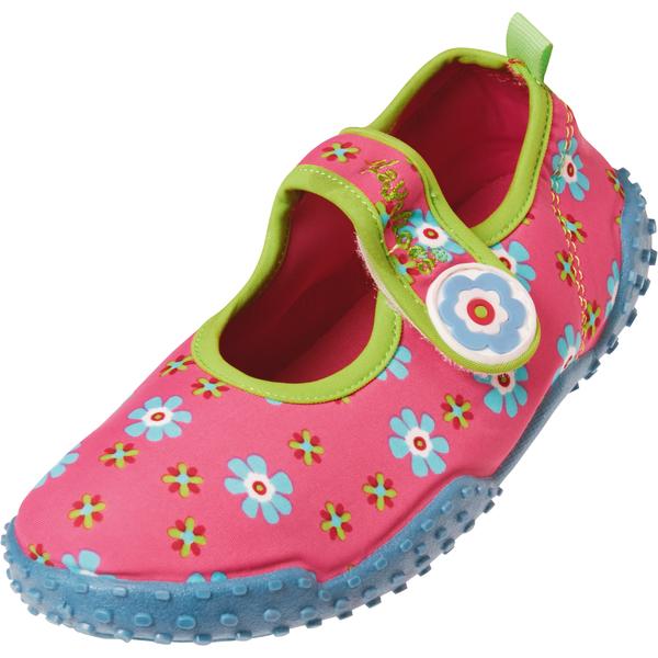 PLAYSHOES Chaussures de bain enfant, protection UV, fille, Fleurs, rose