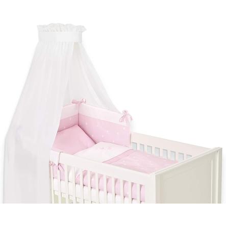 Traumeland Bett Set 3 Tlg 100 X 135cm Krone Rosa Babymarkt De