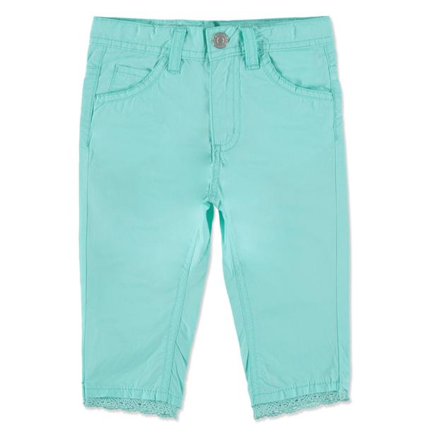 STACCATO Boys Mini pantalon Capri vert glace