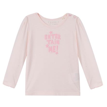 ESPRIT Newborn Camisa de manga larga rosa claro