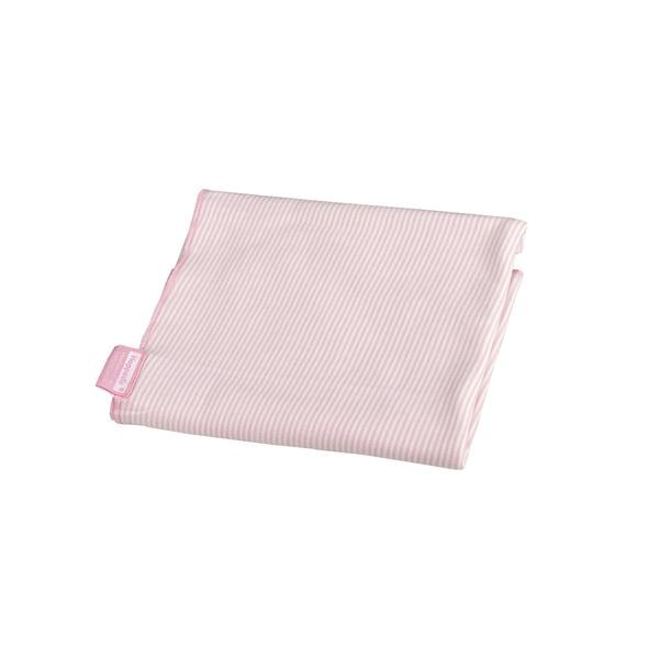 Hoppediz Zavinovací šátek růžovo-bílý