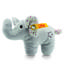 Steiff Mini knitrende elefant med rasling, 11 cm