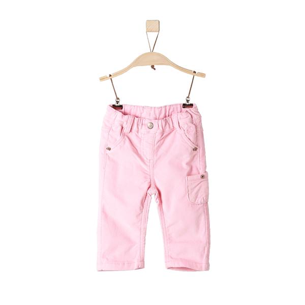 s. Olive r Girls kalhoty light pink regular