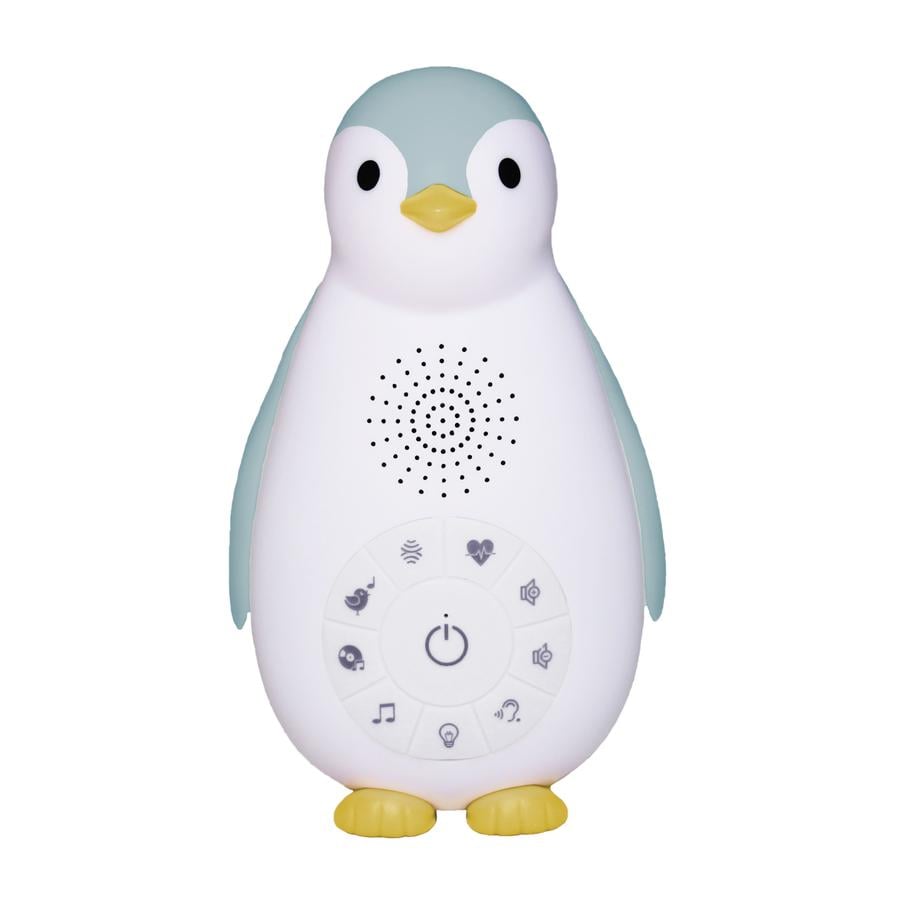 ZAZU ZOE - Die Pinguin Bluetooth Musikbox met Nachtlicht blauw