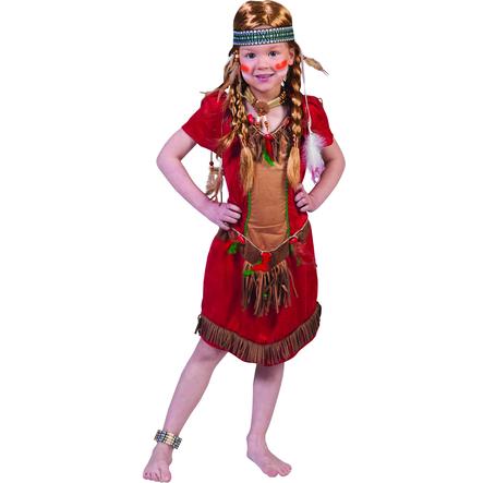 Funny Fashion karnevalkostyme Red Hawk Girl