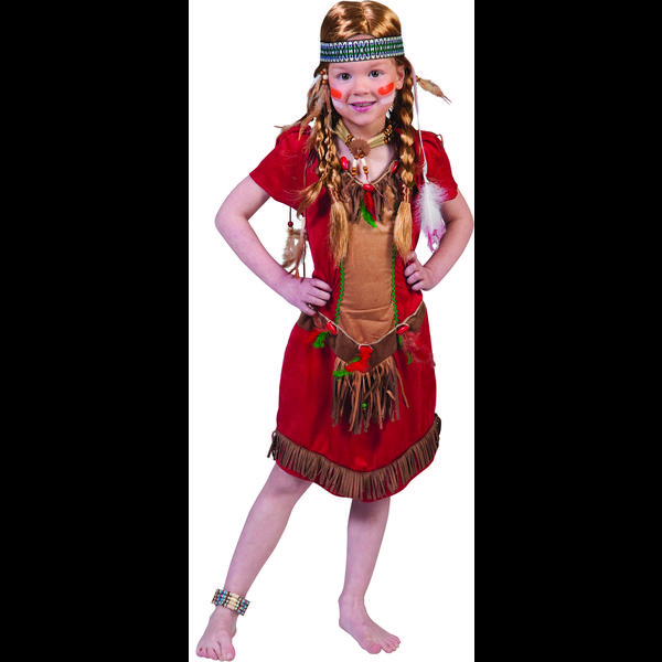 Funny Fashion Karnevalový kostým Red Hawk dívka