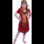 Funny Fashion karnevaldräkt Red Hawk Girl