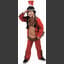 Funny Fashion  Karneval kostume Red Hawk dreng