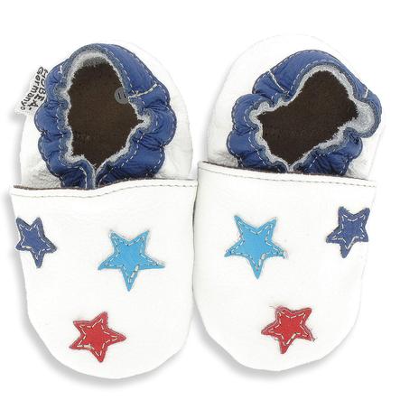 Hobea Chaussons Bebe Etoiles Blanc Roseoubleu Fr