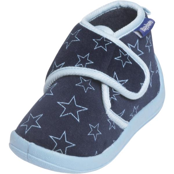 Playshoes Hausschuh Pastell blau