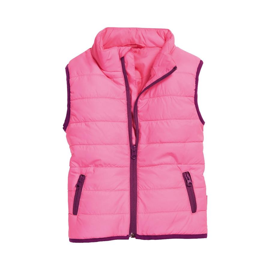 Playshoes Gewatteerd vest roze