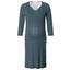 ESPRIT Nursing Dress Night Blue allover-tryck 