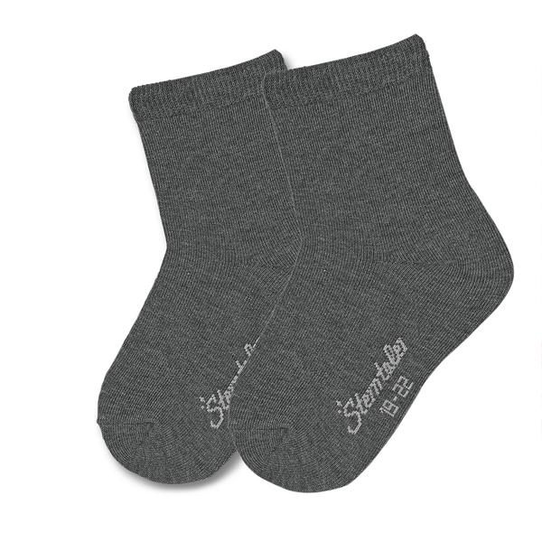 Sterntaler sokker dobbel pakke antrasitt melange