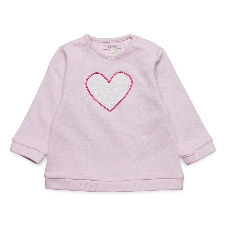 ESPRIT Sweatshirt Facette light pink