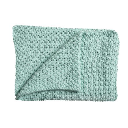 Schardt Couverture Tricot Bebe 75 X 100 Cm Menthe Roseoubleu Fr