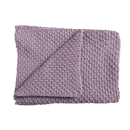 Schardt Couverture Tricot Bebe 75 X 100 Cm Lilas Roseoubleu Fr